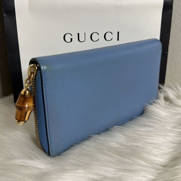 💯Authentic Gucci Zipped Around Long Wallet🍀 - Picture 7 of 17